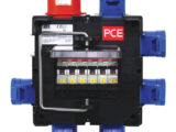 PCE IMST Distribution Box 32A 415V In, 6 x 16A Out – view 2